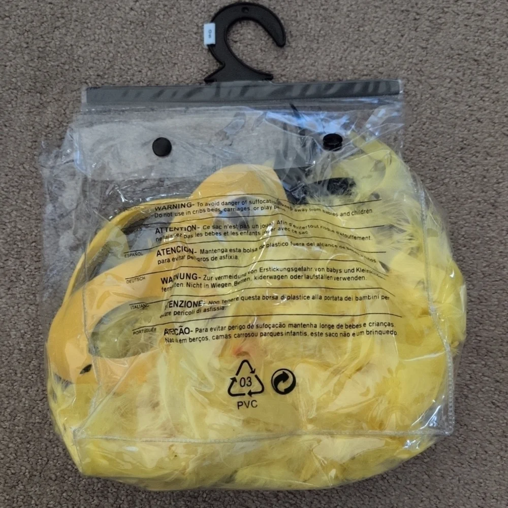 Halloween Yellow Big Bird/ Woodstock Set: Includes Mask, Headband And Boa